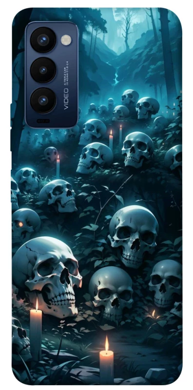 Чехол на TECNO Camon 18 Skulls v3 фото 1 из 1