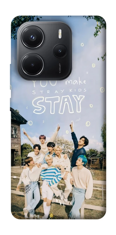 Чехол на Xiaomi Redmi Note 14 4G (Int. version) Stray Kids v3 фото 1 из 1