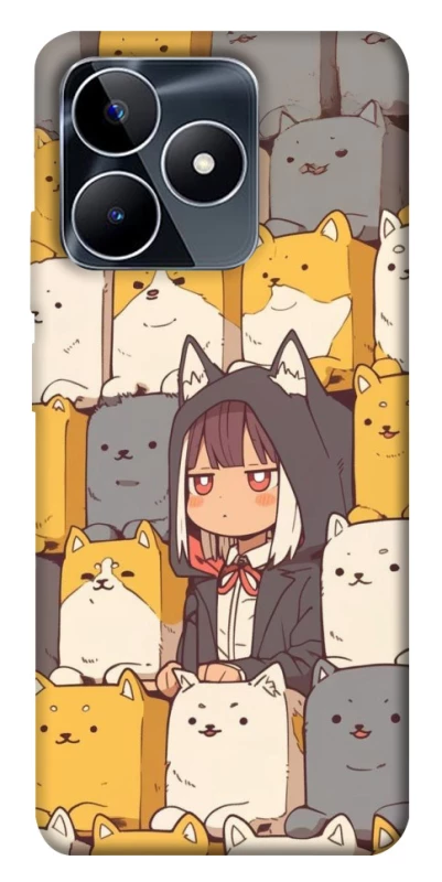 Чехол на Realme C53 Like a cat фото 1 из 1