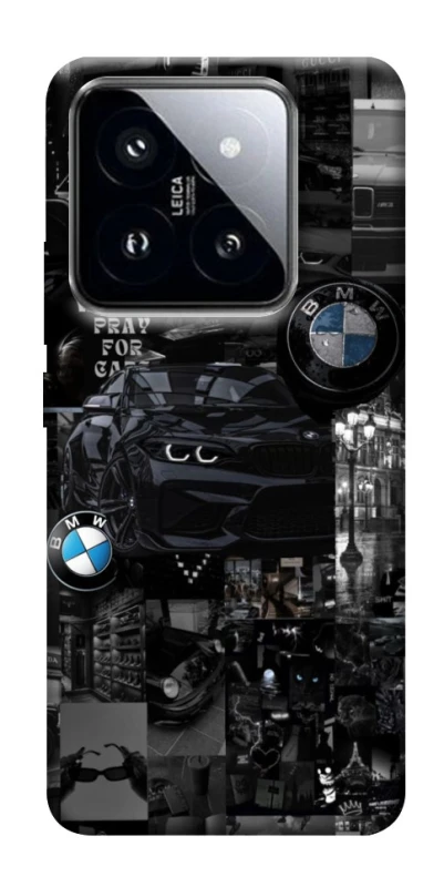 Чохол на Xiaomi 14 Pro BMW collage ver.3 фото 1 з 1