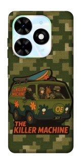 Чохол на TECNO Spark Go 2024 Funny machine фото 1 з 1