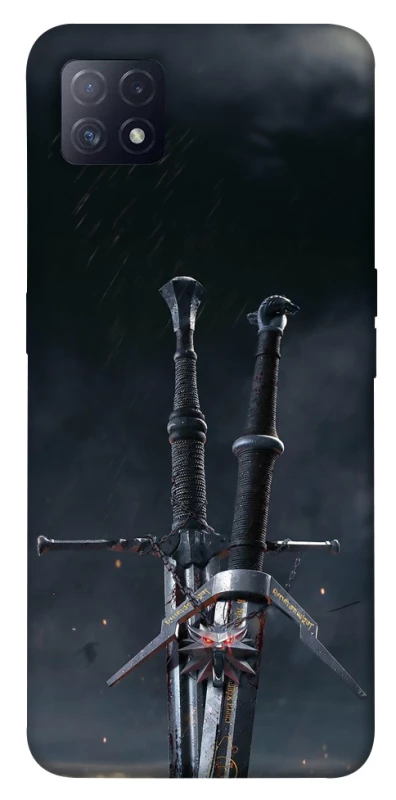 Чохол на Oppo A72 5G / A73 5G Мечі Ведьмака фото 1 з 1