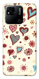 Чохол на Xiaomi Redmi 10A Pretty hearts фото 1 з 1