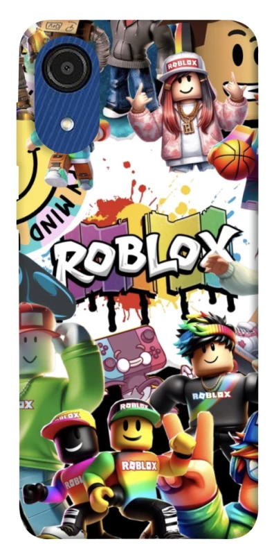 Чохол на Samsung Galaxy A03 Core Roblox Characters Collage фото 1 Чохол на Samsung Galaxy A03 Core Roblox Characters Collage фото 1 з 1