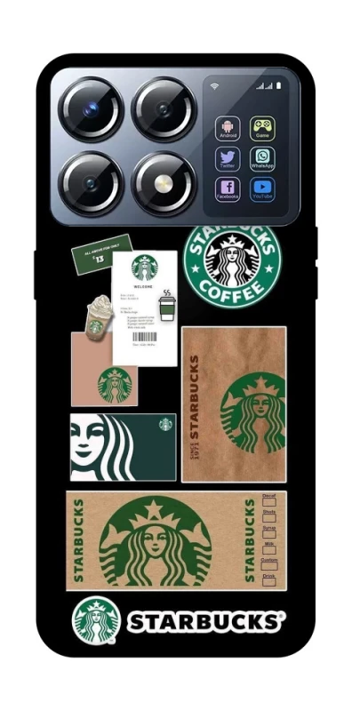 Чохол на Xiaomi POCO X8 Pro Starbucks coffee фото 1 з 1