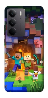 Чехол на Realme C75 Minecraft game фото 1 из 1