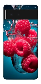 Чохол на Google Pixel 6 Малинка у воді фото 1 з 1