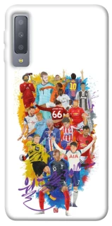 Чохол на Samsung A750 Galaxy A7 (2018) Football Abstract v2 фото 1 з 1