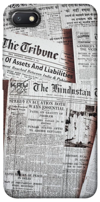 Чохол на Xiaomi Redmi 6A Газети фото 1 з 1