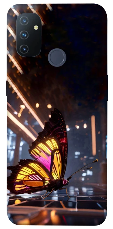 Чохол на OnePlus Nord N100 Cyber butterfly фото 1 з 1