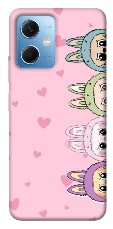Чохол на Xiaomi Redmi Note 12 5G All Labubu 4 фото 1 з 1