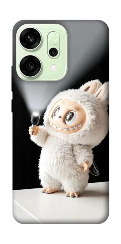 Чохол на Oppo Reno 14 Labubu with flashlight ver.2 фото 1 з 1