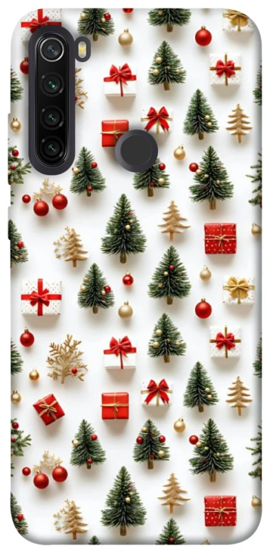 Чохол на Xiaomi Redmi Note 8T Christmas spirit ver.8 фото 1 з 1