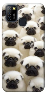 Чохол на Infinix Hot 10 Lite Doggy Pug Love фото 1 з 1