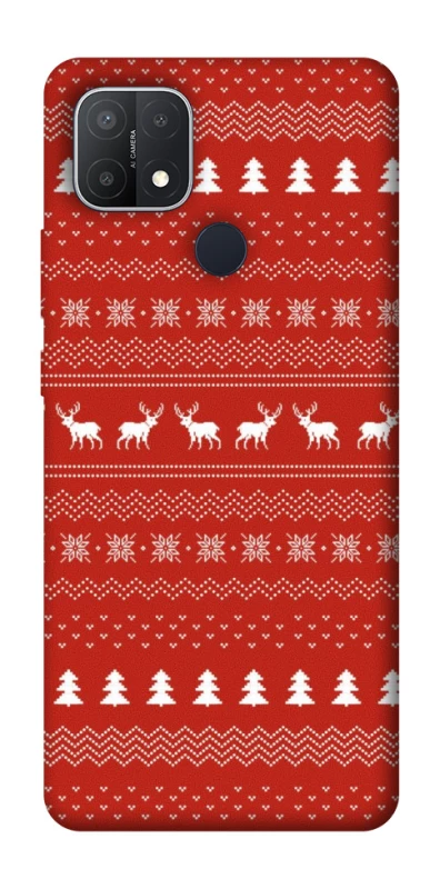 Чехол на Oppo A15s / A15 Новогодний v12 фото 1 из 1