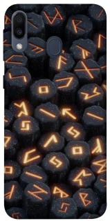 Чехол на Samsung Galaxy M20 Огненые руны фото 1 из 1