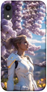Чехол на Apple iPhone XR (6.1") Cyber space girl ver.1 фото 1 из 1