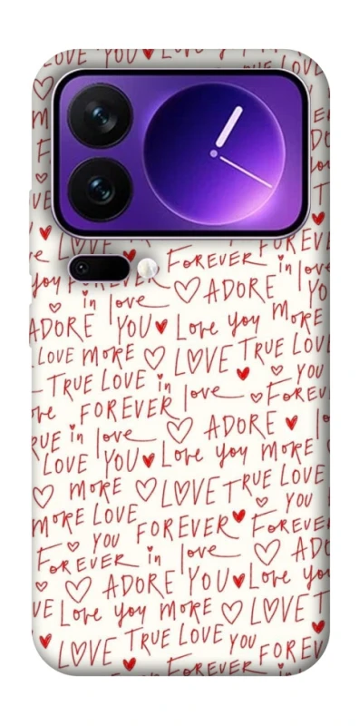 Чохол на Xiaomi 17 Pro Max Love aesthetic ver.4 фото 1 з 1