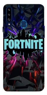 Чохол на Samsung Galaxy A20s Fortnite logo ver.3 фото 1 з 1