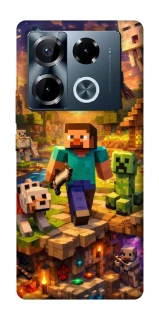 Чохол на Infinix Note 40 Pro 4G Minecraft v6 фото 1 з 1
