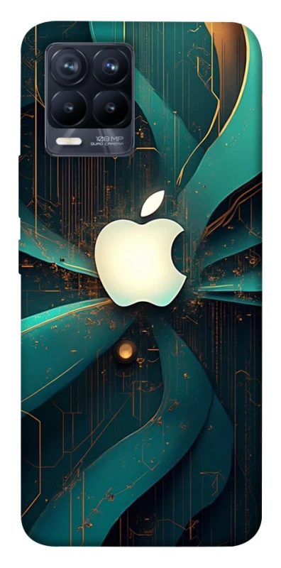 Чехол на Realme 8 Apple logo ver.4 фото 1 из 1
