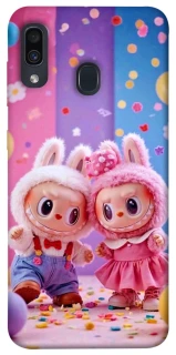 Чехол на Samsung Galaxy A20 / A30 Labubu twins ver.3 фото 1 из 1