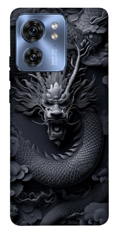 Чохол на Motorola Edge 40 black dragon фото 1 з 1