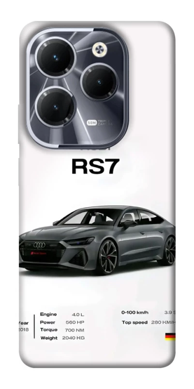 Чехол на Infinix Hot 40 Pro Audi RS7 фото 1 из 1