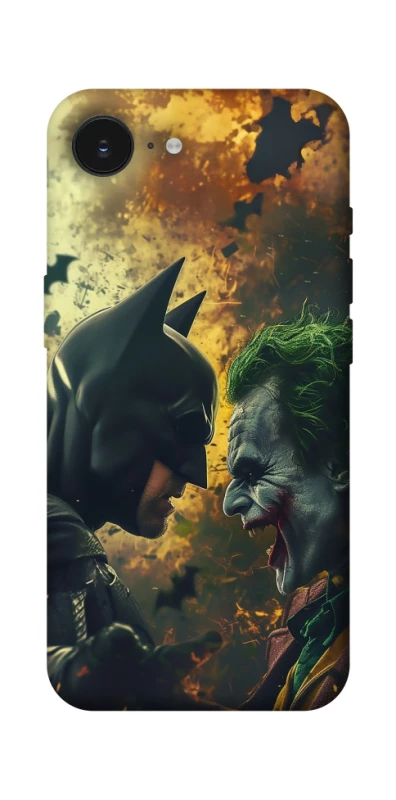Чохол на Apple iPhone 16e (6.1") Batman and the Joker фото 1 з 1