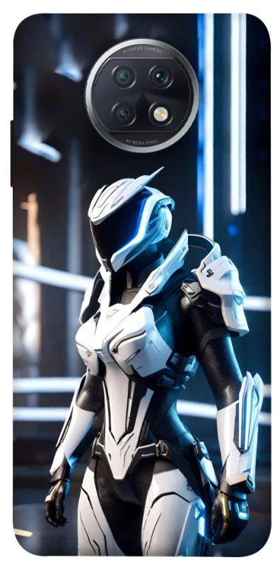 Чохол на Xiaomi Redmi Note 9 5G / Note 9T Cyber space girl ver.6 фото 1 з 1
