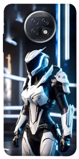 Чехол на Xiaomi Redmi Note 9 5G / Note 9T Cyber space girl ver.6 фото 1 из 1