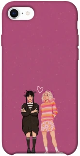 Чехол на Apple iPhone SE (2020) Raven & Rainbow Wednesday фото 1 из 1