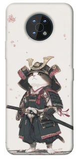 Чохол на Nokia G50 Samurai Cat Warrior фото 1 з 1