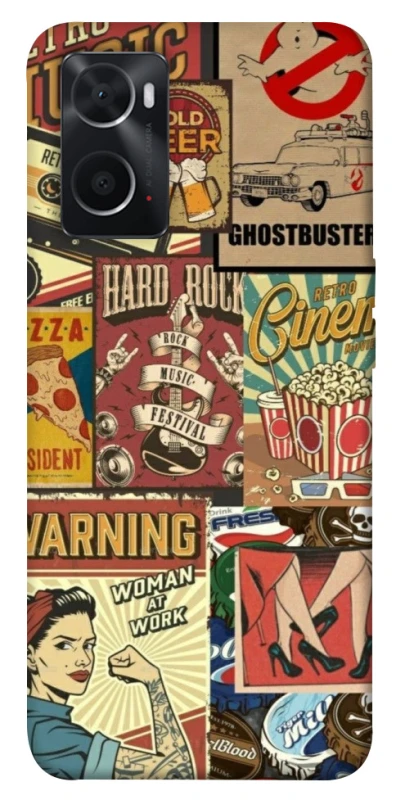 Чохол на Oppo A76 4G Retro collage ver.2 фото 1 з 1