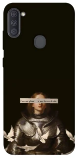 Чехол на Samsung Galaxy A11 Not afraid фото 1 из 1