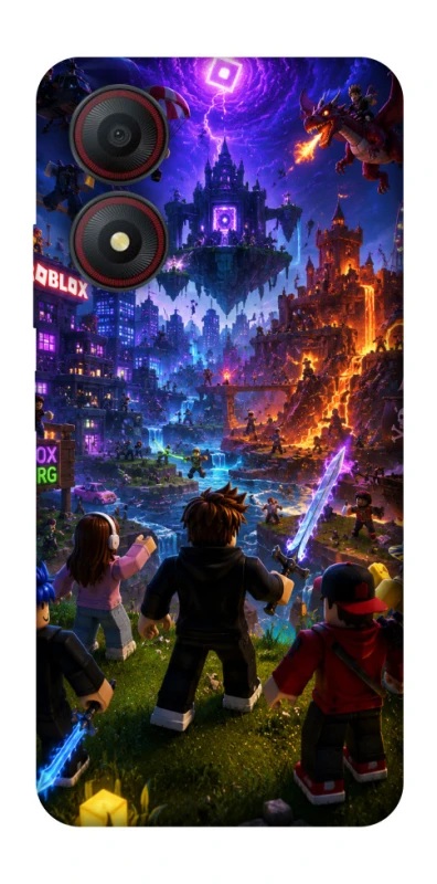 Чехол на ZTE Blade A34 4G Roblox aesthetics ver.12 фото 1 из 1