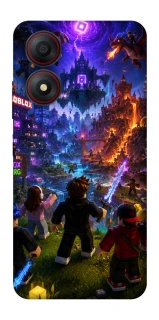 Чохол на ZTE Blade A34 4G Roblox aesthetics ver.12 фото 1 з 1