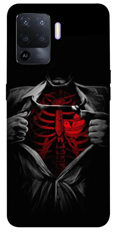 Чехол на Oppo A94 Skeleton Heart фото 1 из 1