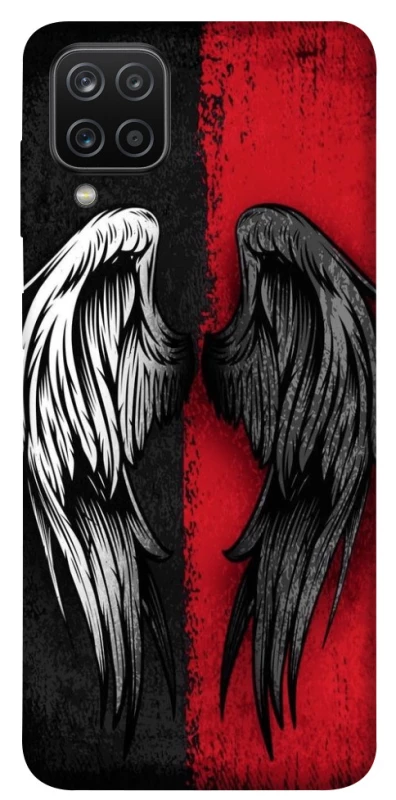 Чохол на Samsung Galaxy A12 Angel and Devil фото 1 з 1