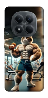 Чехол на Xiaomi Redmi Note 15 Pro 4G Качок кот фото 1 из 1