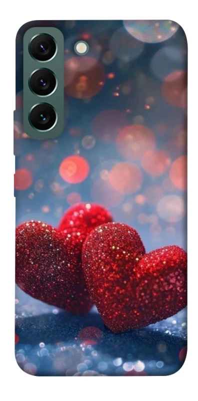 Чохол на Samsung Galaxy S22 Red hearts фото 1 з 1