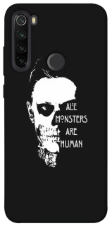Чохол на Xiaomi Redmi Note 8T All Monsters are Human фото 1 з 1