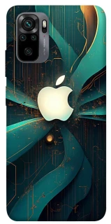 Чехол на Xiaomi Redmi Note 10 / Note 10s Apple logo ver.4 фото 1 из 1