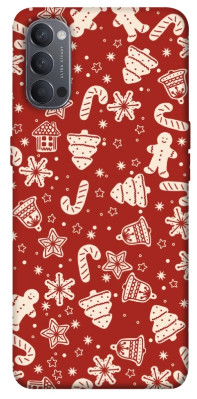 Чохол на Oppo Reno 4 Новорічний v3 фото 1 з 1