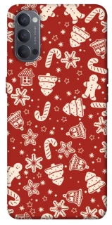 Чохол на Oppo Reno 4 Новорічний v3 фото 1 з 1