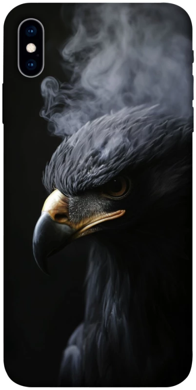 Чехол на Apple iPhone X (5.8") black eagle фото 1 из 1