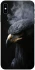 Чехол на Apple iPhone X (5.8") black eagle фото 1 из 1