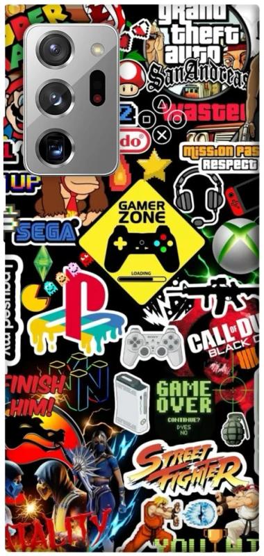 Чохол на Samsung Galaxy Note 20 Ultra Gamer Zone фото 1 з 1
