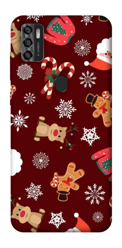 Чехол на ZTE Blade A7s (2020) Новогодний v6 фото 1 из 1