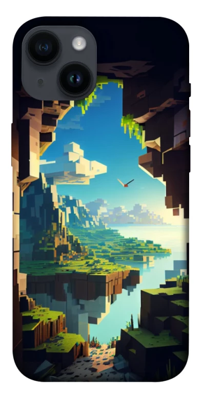 Чехол на Apple iPhone 14 (6.1") Minecraft sunrise фото 1 из 1